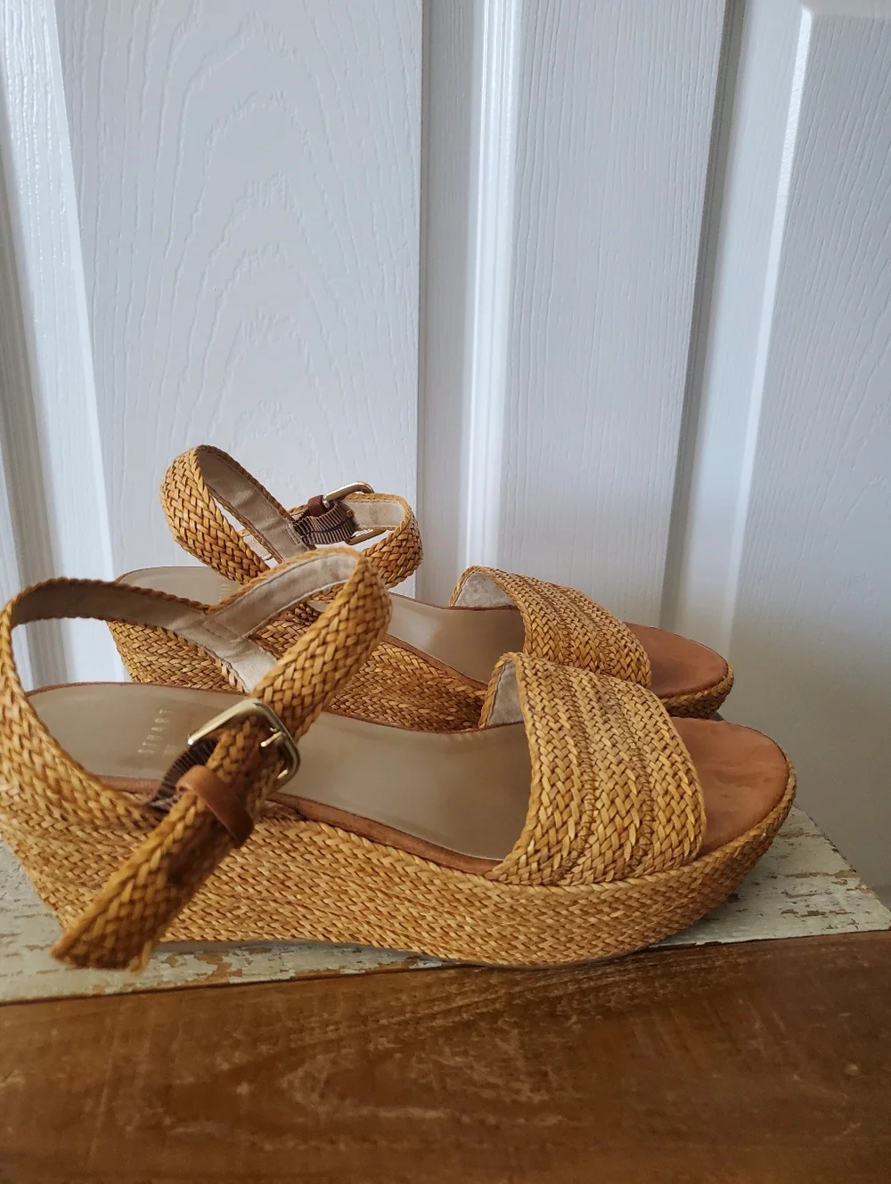 Woven Leather Sandals - Picture 5 of 16